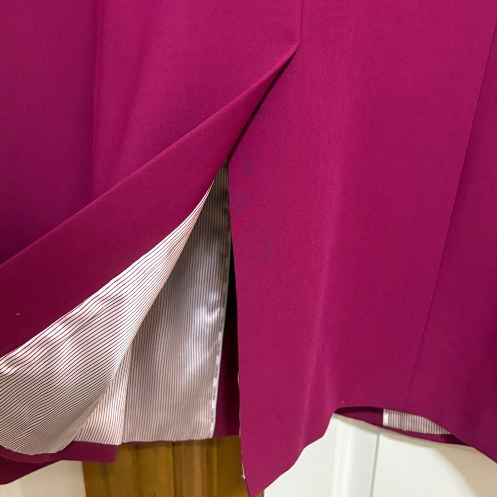 Calvin Klein Women's Fuchsia Blazer - Picture 6 of 7